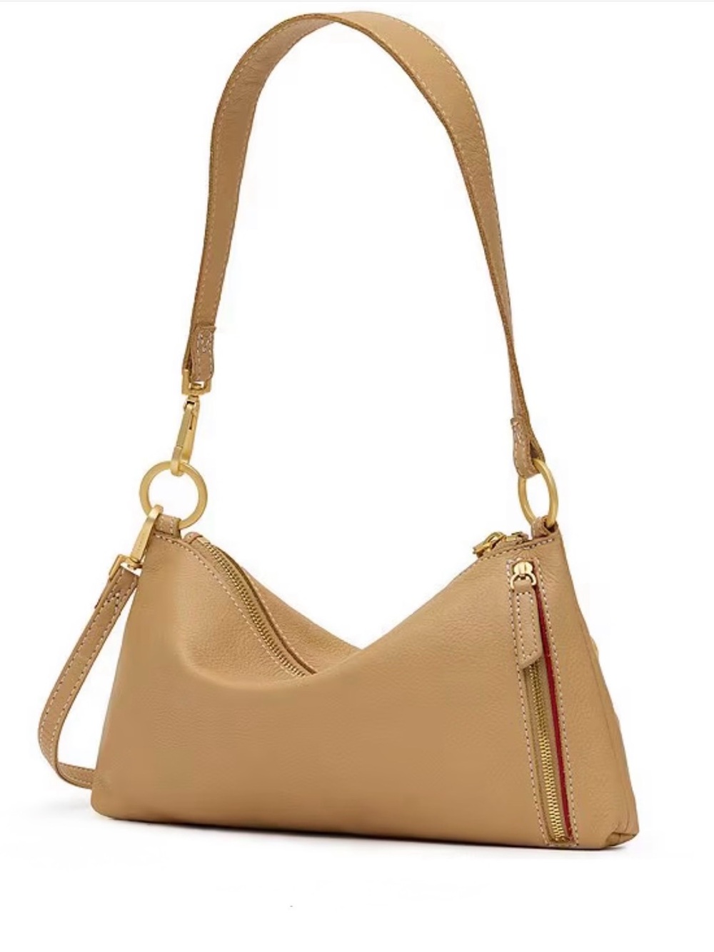 NWT Hammitt Kyle Small Toasty Sand Brushed Gold Limited Release Crossbody - Picture 2 of 9